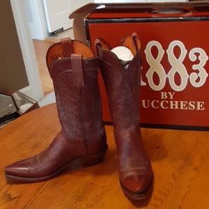 Lucchese boots.